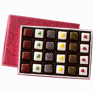 The Swiss Colony Christmas Petits Fours, 24 Mini Cakes - 1 of 4
