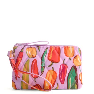 Vera Bradley Women's Outlet Ultralight Essential Zip Wristlet