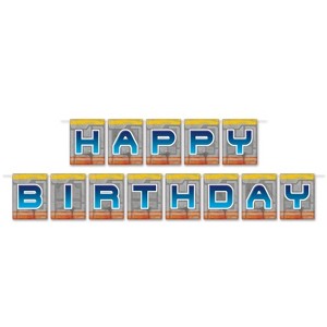 Beistle Birthday Space Streamer, 6" x 12', (2/Pkg) Multicolored - 1 of 1