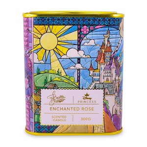 Ukonic Disney Princess Home Collection 11-Ounce Scented Tea Tin Candle | Belle - 1 of 4