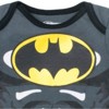 DC Comics Justice League Batman Baby Cosplay Bodysuit and Cape Newborn to Infant - 3 of 4