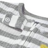 Huggies Baby Striped Giraffe Organic Sleep N' Play - Gray - 4 of 4