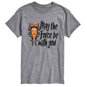 Men's - Star Wars - May The Force Be With You Short Sleeve Graphic T-Shirt - 1 of 4