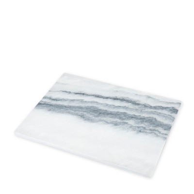 Elegant Rectangular Gray Marble Cheese Board