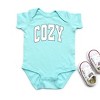 The Juniper Shop Cozy Worn Varsity Baby Bodysuit - 2 of 3