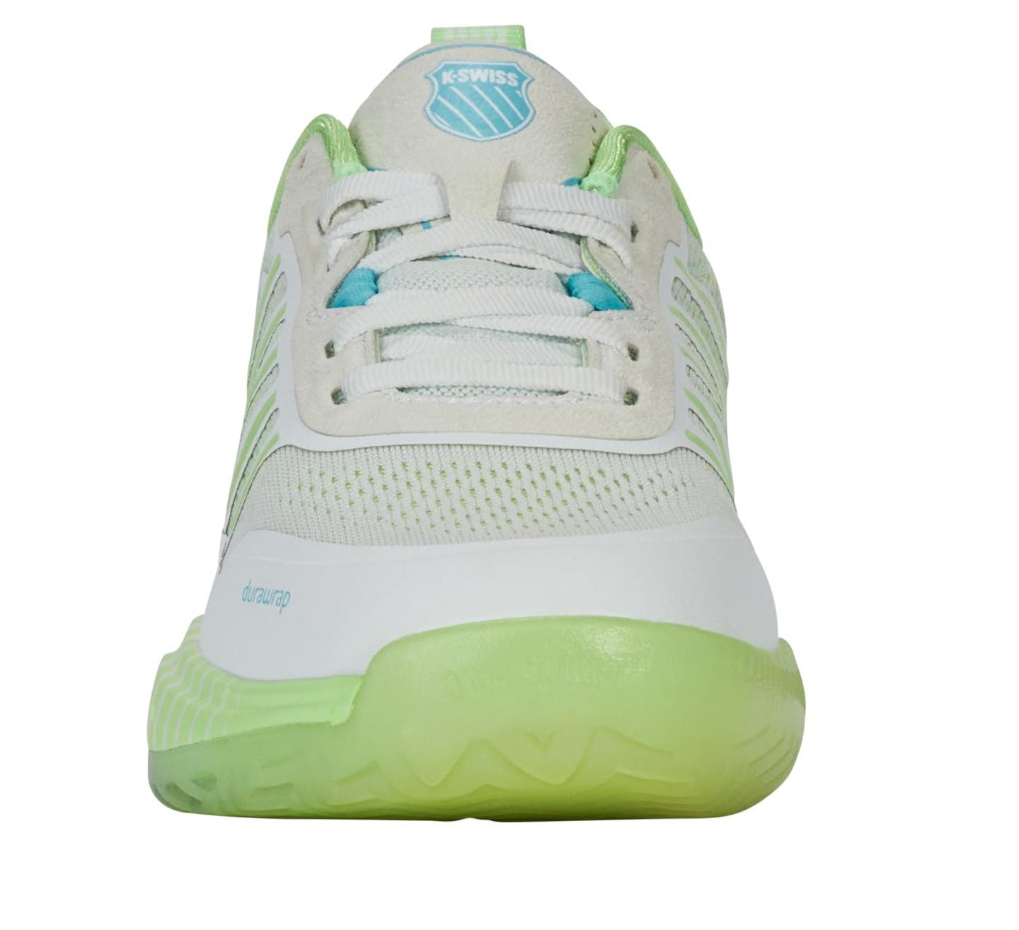 Женские кроссовки K-Swiss Ultra Court Pickleball Shoe (Bit of Blue/Paradise Green/Capri), цвет: Синий — фото 2