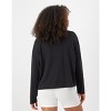 Hanes Originals Comfywear Women's Boxy Long Sleeve T-Shirt - 3 of 4