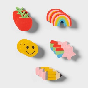 15ct Shaped Eraser Classroom Favor - Spritz™ - 1 of 3