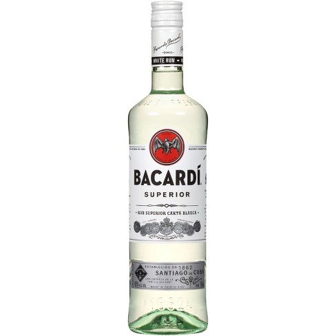 Kom forbi for at vide det ingeniørarbejde Meget rart godt Bacardi Superior Light Puerto Rican Rum - 750ml Bottle : Target