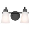 Kichler Lighting Erma 2 - Light Vanity in  Black - 2 of 3