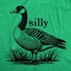 Mens Funny T Shirts Silly Goose Sarcastic Graphic Tee For Men - Crazy Dog Men's T Shirt - 2 of 4