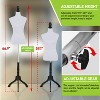 BestMassage Female Mannequin Female Dress Form Mannequin for Sewing Counter Window Display - 4 of 4