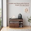 Shelbie 12 Pair Shoe Storage Bench - 4 of 4