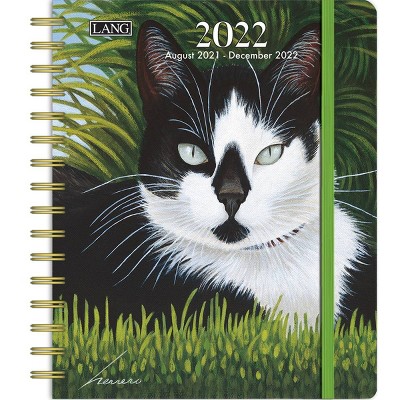 2021-22 17 Month Academic Planner 7.75" x 9.5" American Cat  - Lang