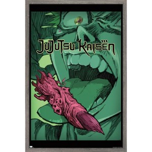 Trends International Jujutsu Kaisen - Teaser English Framed Wall Poster Prints - 1 of 4