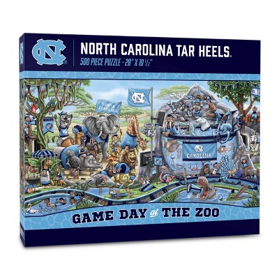 NCAA North Carolina Tar Heels Game Day at the Zoo 500pc Jigsaw Puzzle