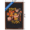 Trends International Minecraft: Legends - Fight Tusk & Hoof Framed Wall Poster Prints - 3 of 4