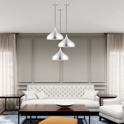 Shiny Black and Gold Mini Pendant Light