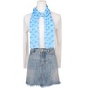 INSPIRE CHIC Women 1950s Retro Polka Dots Chiffon Lightweight Soft Sheer Long Scarves 1Pc - 2 of 4