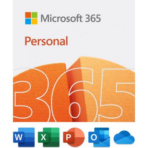 Microsoft 365 Personal | 12-month Subscription, 1 Person | Premium Office  Apps | 1tb Onedrive Cloud Storage | Pc/mac Download : Target