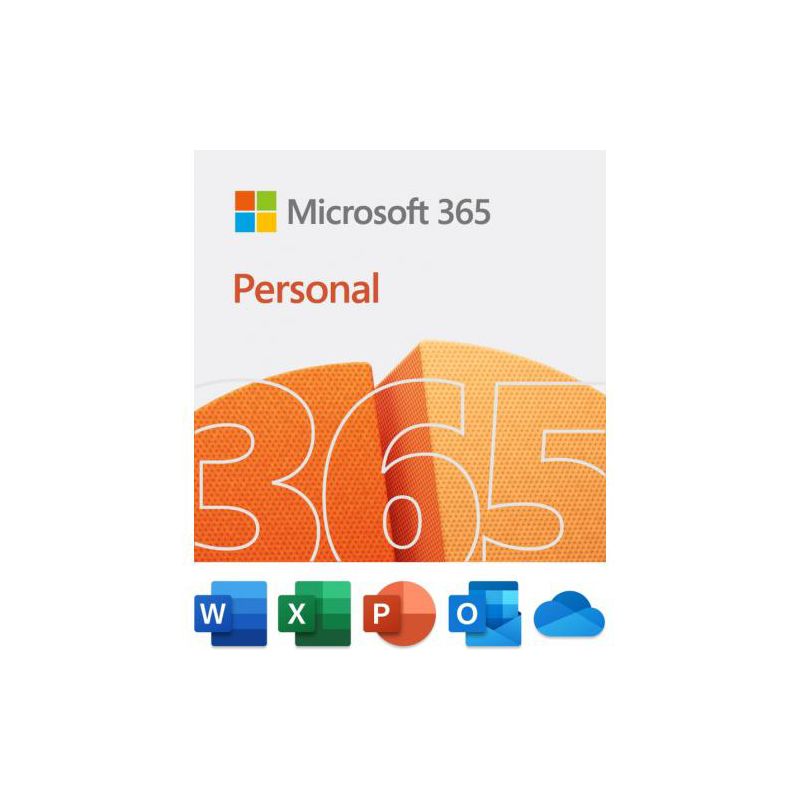 Microsoft 365 Personal | 12-Month Subscription, 1 person | Premium Office apps | 1TB OneDrive cloud storage | PC/Mac Download, 1 of 6