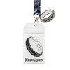 Lord Of The Rings The One Ring 22” Black & White Lanyard WIth ID Sleeve - 3 of 4