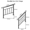 Karl Home 3-Step Iron Outdoor Handarail - 2 of 2