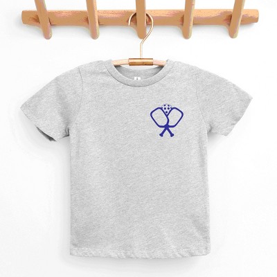 The Juniper Shop Pickleball Paddles Crossed Youth Short Sleeve Tee