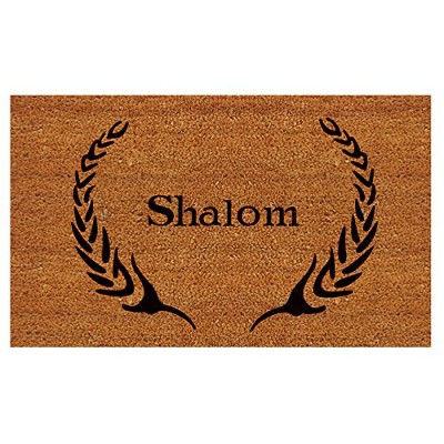 Calloway Mills Shalom Doormat (Natural Black 24 In. x 48 In. x 0.60 In.)