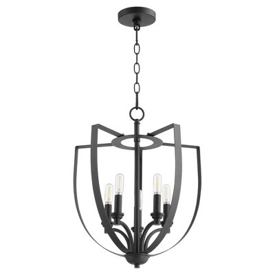 Quorum Lighting Dakota Noir 5-Light Chandelier, 16 Width, 20 Height
