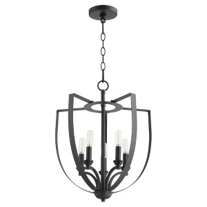 Quorum Lighting Dakota Noir 5-Light Chandelier, 16 Width, 20 Height - 1 of 1