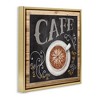 Stupell Industries Chalkboard Style Cafe Sign, 18" x 18" - 3 of 4