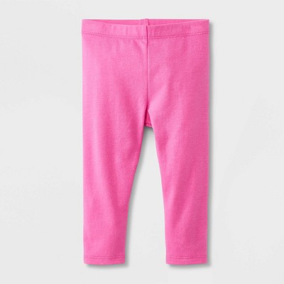 Image of Baby Girls' Jersey Leggings - Cat & Jack™ Pink 3-6M