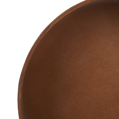 Rafaela Round Coffee Table - Natural Brown - Safavieh