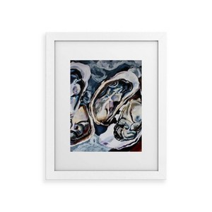 Deny Designs Fine Art by Clau Robles Gil Center Panel Oyster Triptych Art Print - 1 of 4