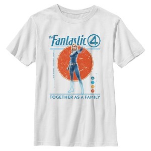 Boys The Fantastic Four: First Steps Invisible Woman Family T Shirt - 1 of 4