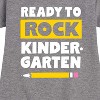 - Instant Message - Ready To Rock Kindergarten Graphic Short Sleeve Fleece Dress - 2 of 4