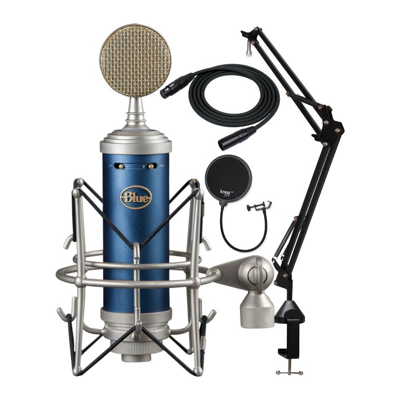 Blue Microphones Bluebird SL Microphone Bundle with Mic Stand and XLR Cable, 1 of 4
