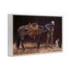 Stupell Industries Western Horse & Dog Black Framed Giclee Art - 3 of 4