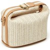 FATMOON Summer Bucket Woven Straw Bag for Women – Small Casual Handbag, Top-Handle & Crossbody, Versatile Vacation Beach Purse - 4 of 4