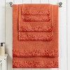 Charming Floral Accent Cotton Towel Set by Blue Nile Mills - 2 of 4