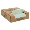 Stout by Envision EcoSafe-6400 Bags, 30 gal, 1.1 mil, 30" x 39", Green, 48/Box - 4 of 4