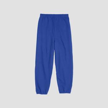 Drawstring Baggy Sweatpants, Blue Sweatpants for Woman Man, Blue