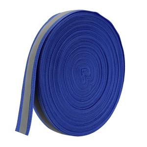 Unique Bargains High Visibility Sew-on Fabric Clothing Raincoat Reflective Tape Strip - 1 of 4