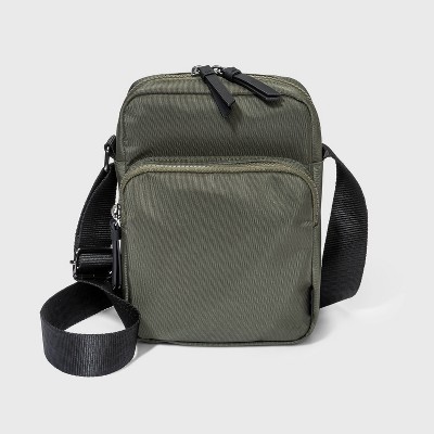 Men's Crossbody Bag - Goodfellow & Co™ Olive Green