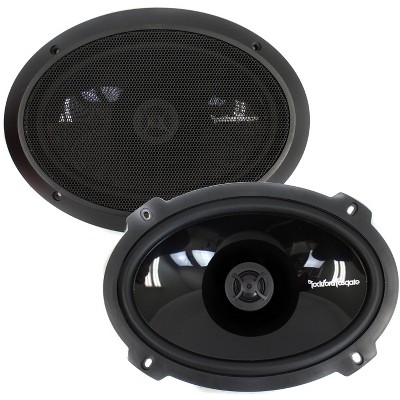 Rockford Fosgate P1692 6x9" 150W 4-Ohm 2-Way Car Coaxial Speakers Audio, Pair