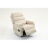 TiramisuBest Lounge chair lift chair relax sofa chair sitting room furniture sitting room power supply elderly electric lounge chair with Wh - 4 of 4