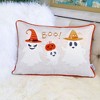DSVIMOY Support Pillow Halloween Boo Ghost Pillow for Family Friendly Seasonal Decor, White, 17"*17"*10" - 3 of 4