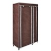 vidaXL Folding Wardrobe Clothes Rack Storage Home Organizer - 2 of 4