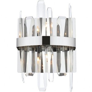 Elegant Lighting Serena 2 - Light Vanity in  Chrome - 1 of 4